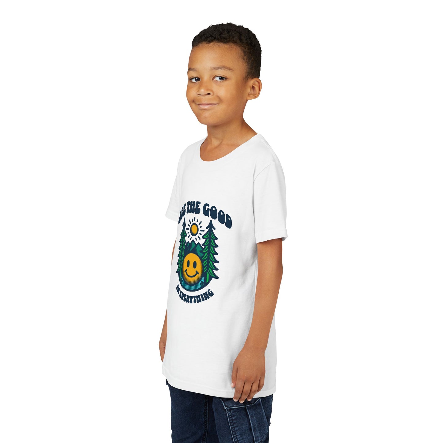 Kids Inspirational Youth Tee - "See the Good in Everything" & "I Can Do Amazing Things"
