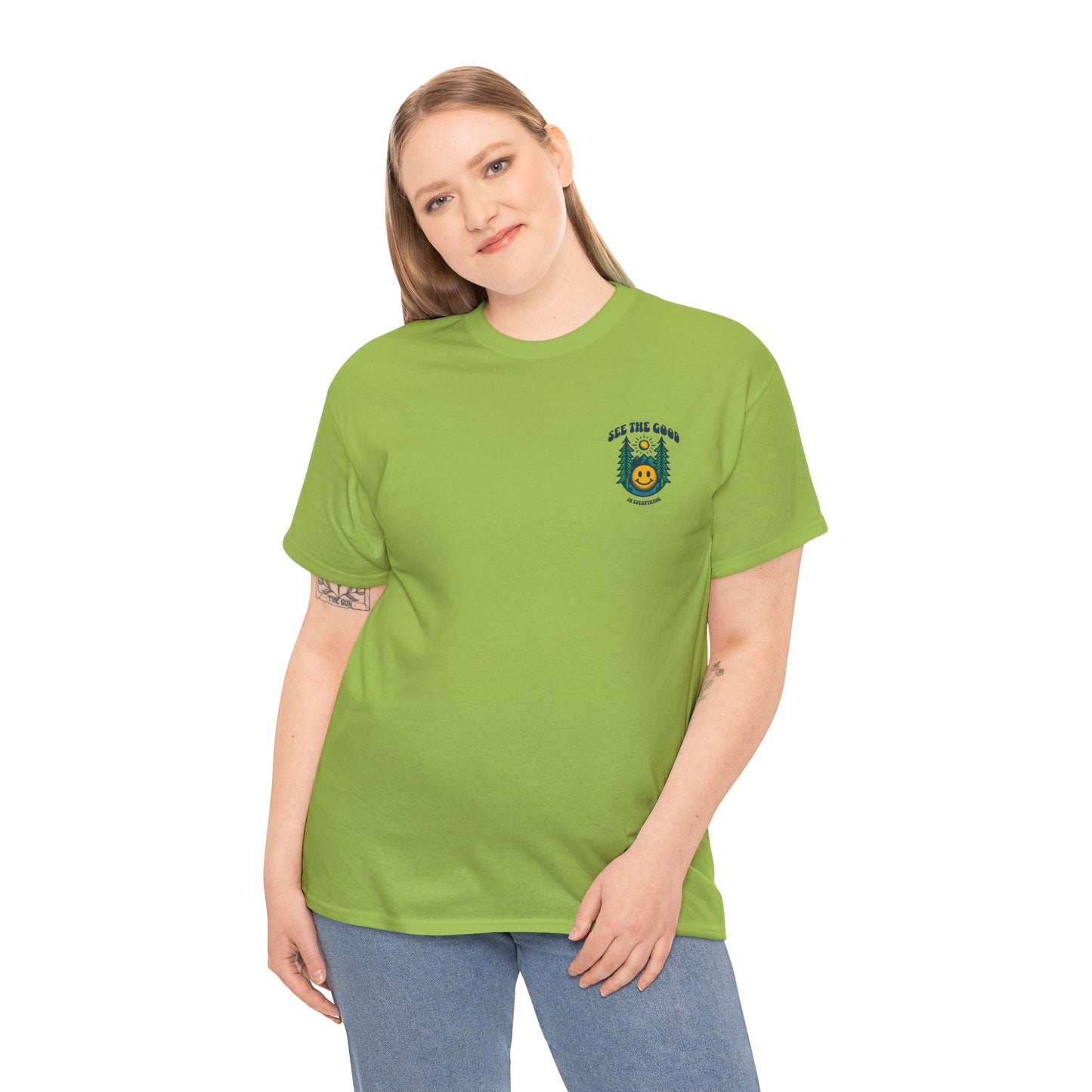 Motivational Quote Tee "You're Story Isn't Over, Keep Going". "See The Good In Everything" Collection