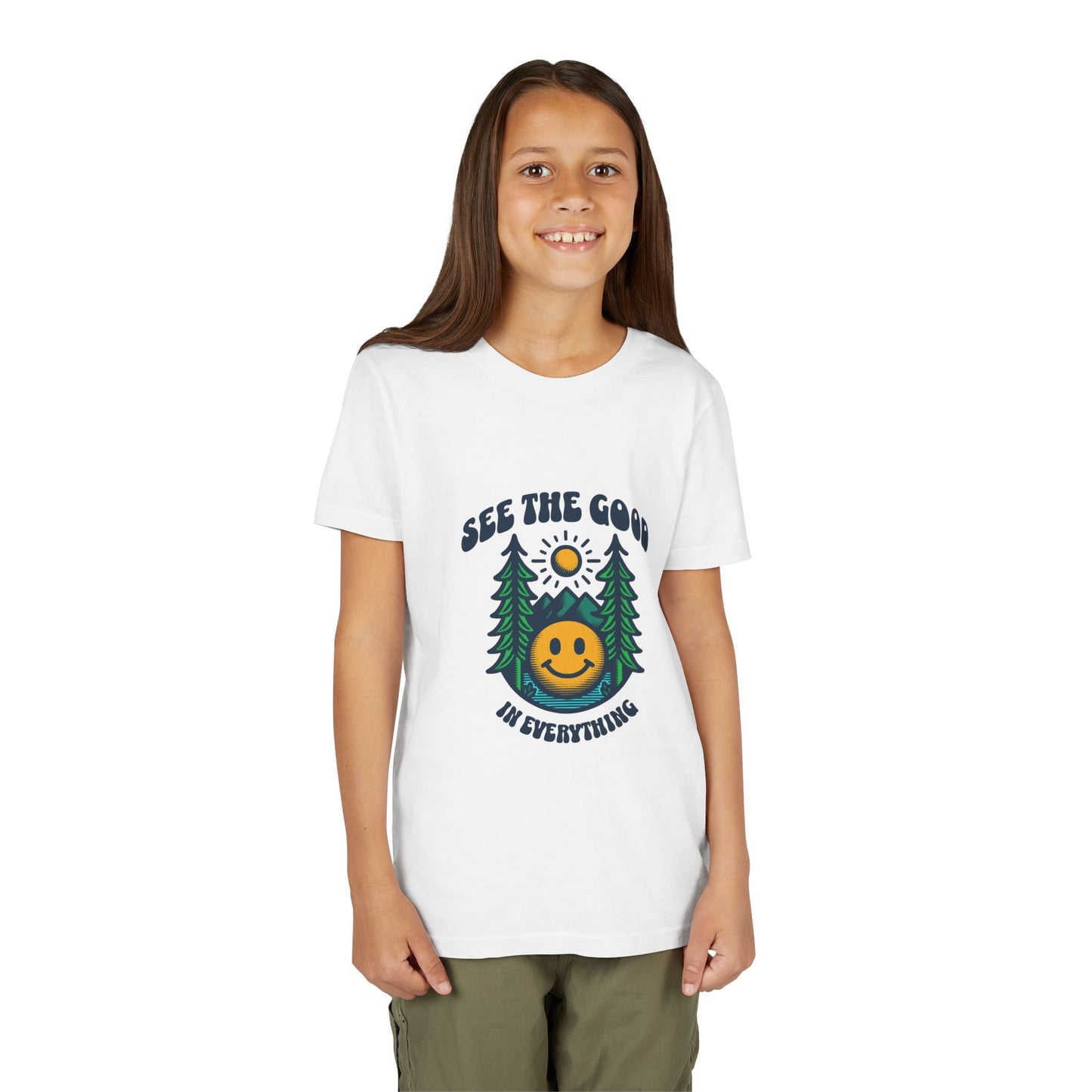Kids Inspirational Youth Tee - "See the Good in Everything" & "I Can Do Amazing Things"