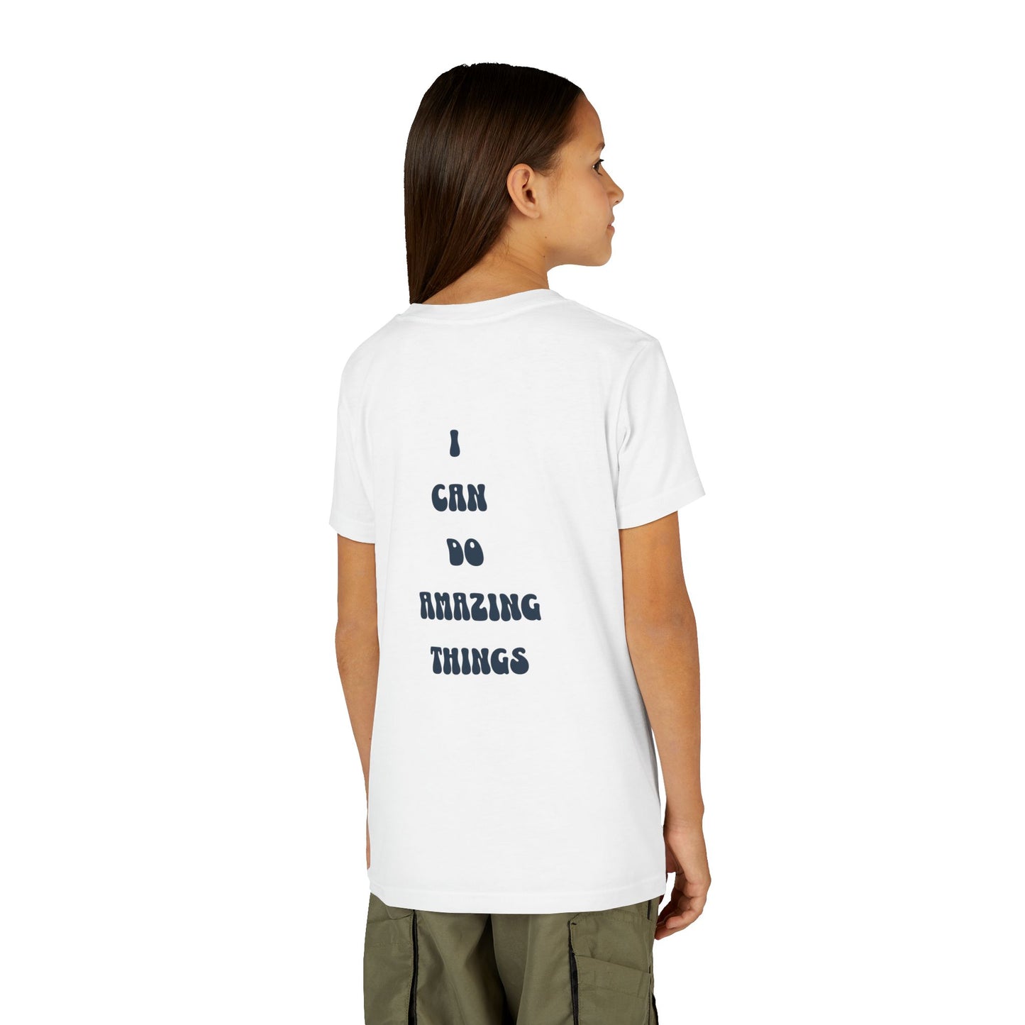Kids Inspirational Youth Tee - "See the Good in Everything" & "I Can Do Amazing Things"