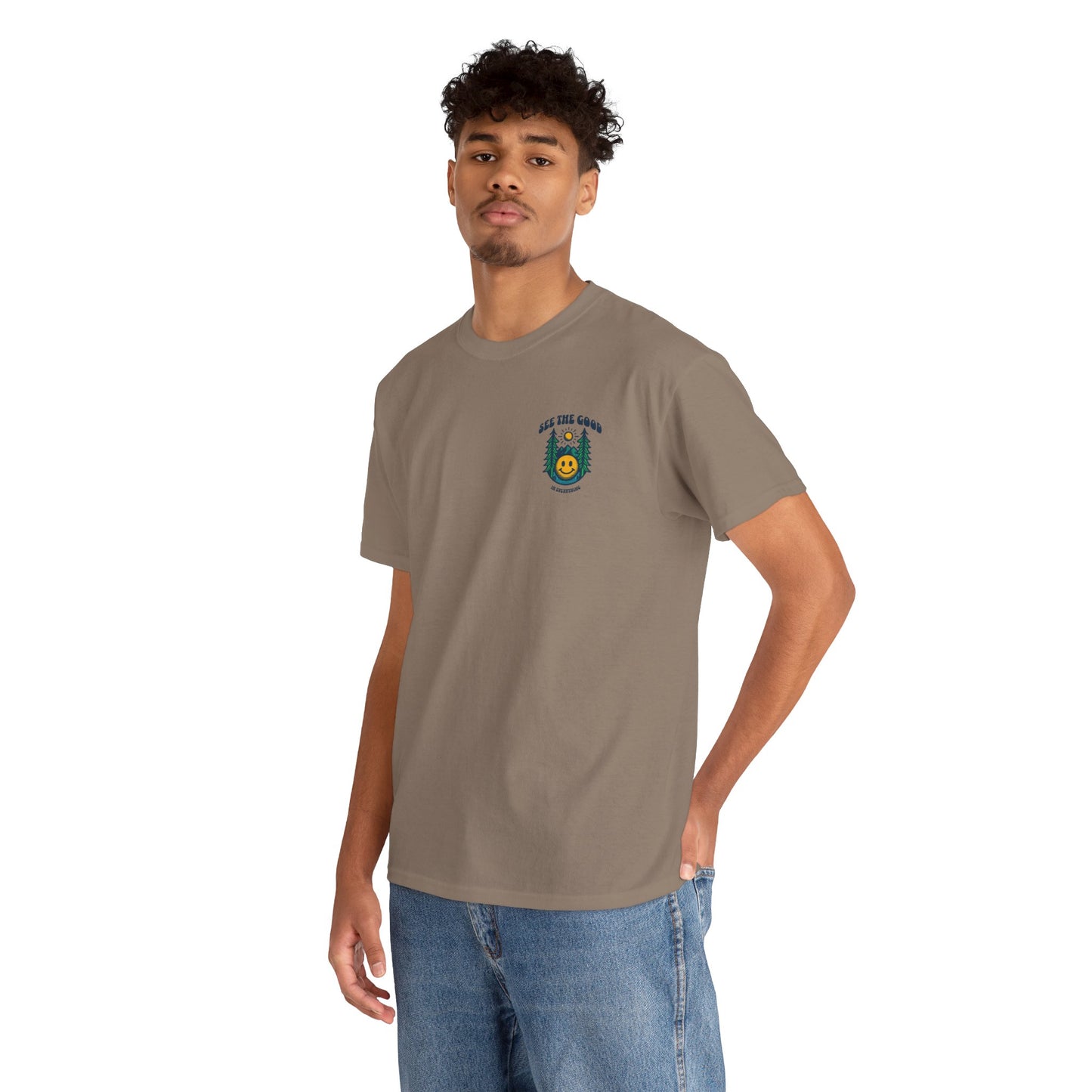 Motivational Quote Tee "You're Story Isn't Over, Keep Going". "See The Good In Everything" Collection