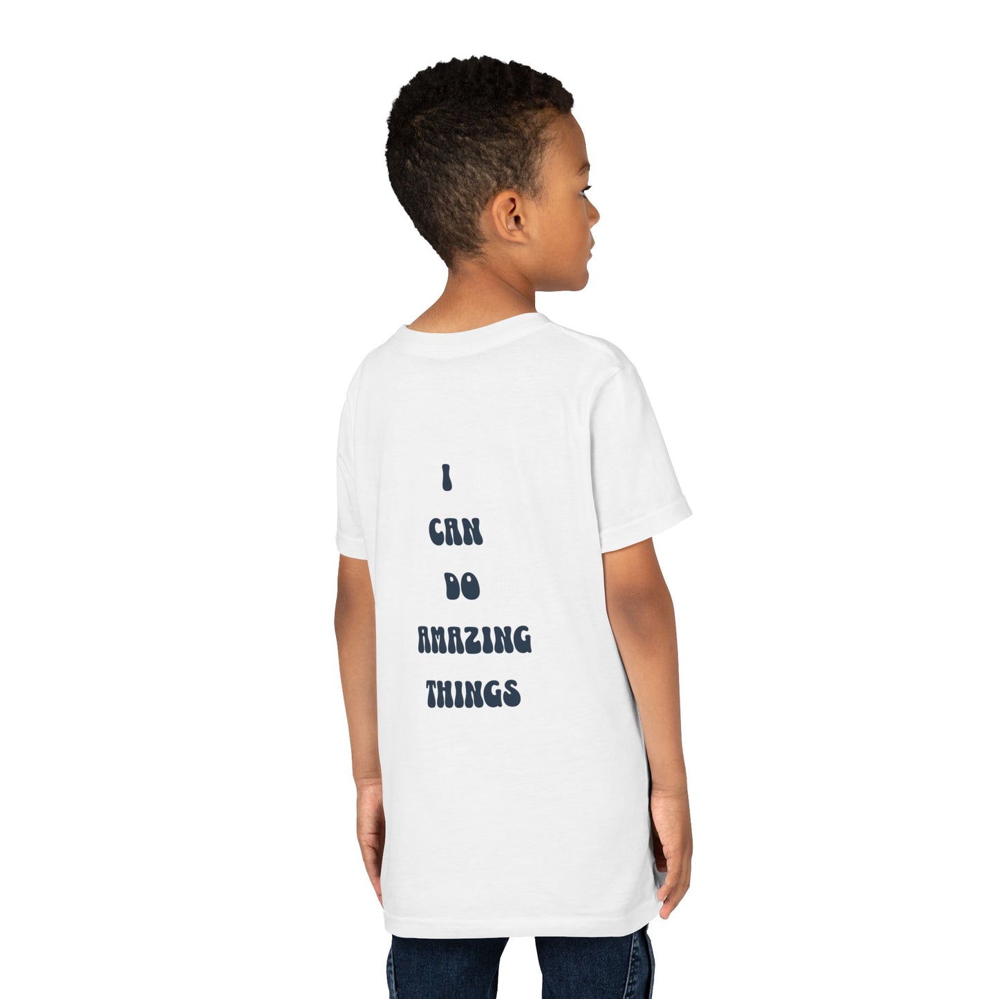 Kids Inspirational Youth Tee - "See the Good in Everything" & "I Can Do Amazing Things"
